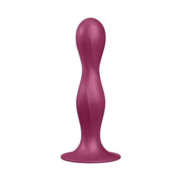 Satisfyer Double Ball-R - Godemiché lesté - Rouge