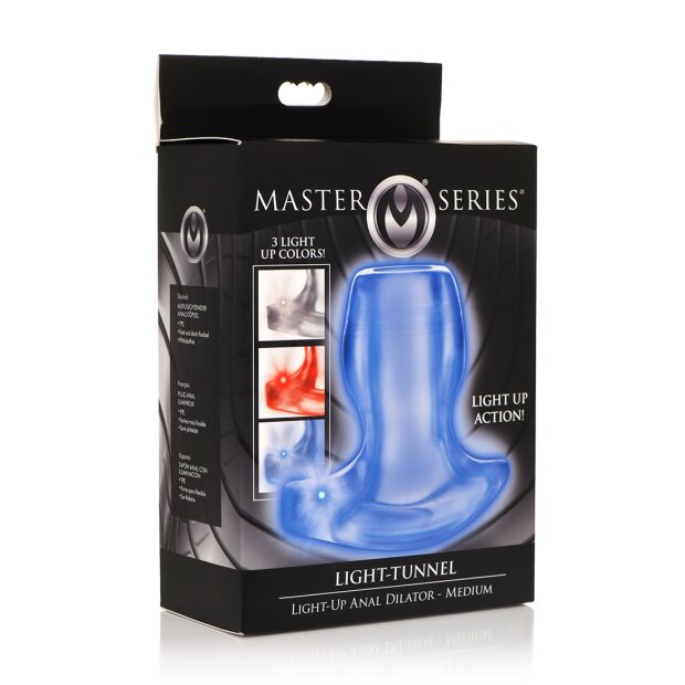 XR Brands LED Light-Up Luminous Anal Dilator M