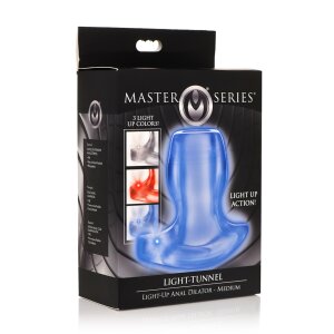 XR Brands LED Light-Up Leuchtender Anal Dilator M