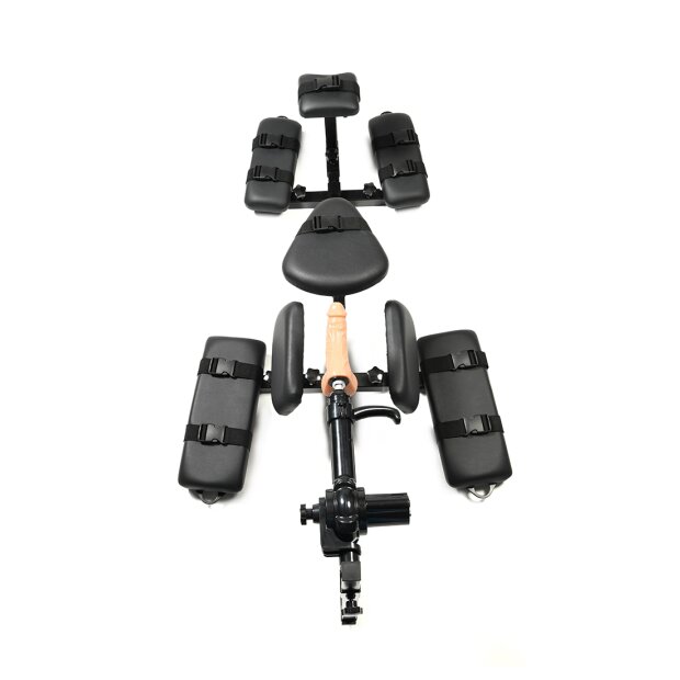 XR Brands Subversion Deluxe Stockade Sexmaschine Schwarz