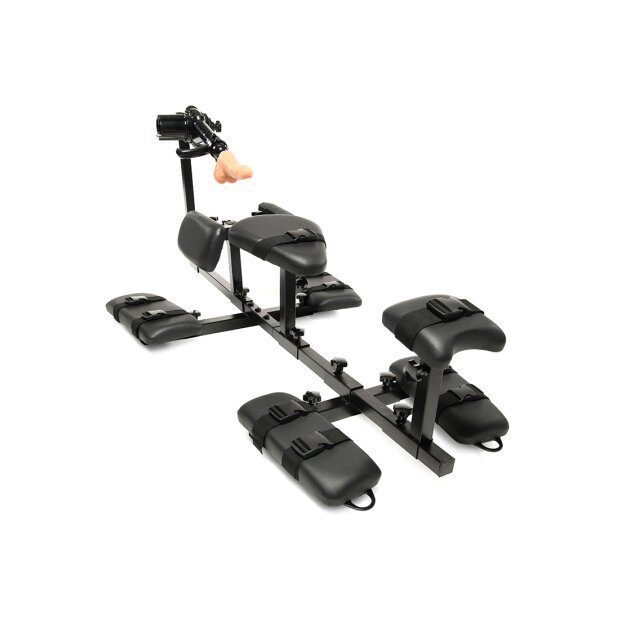 XR Brands Subversion Deluxe Stockade Sexmaschine Schwarz