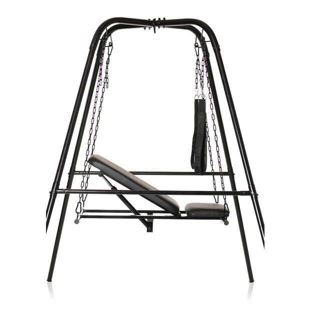 XR Brands Throne Adjustable Sex Swing with Stand