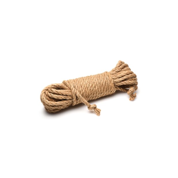 XR Brands Tied Up Jute Bondage Rope 25 ft / 7,6 mtr