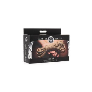 XR Brands Tied Up Jute Bondage Rope 25 ft / 7,6 mtr