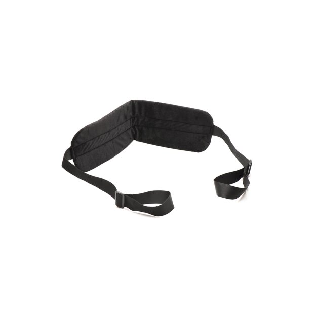 XR Brands Lovers Strap BDSM-Zubehör Schwarz