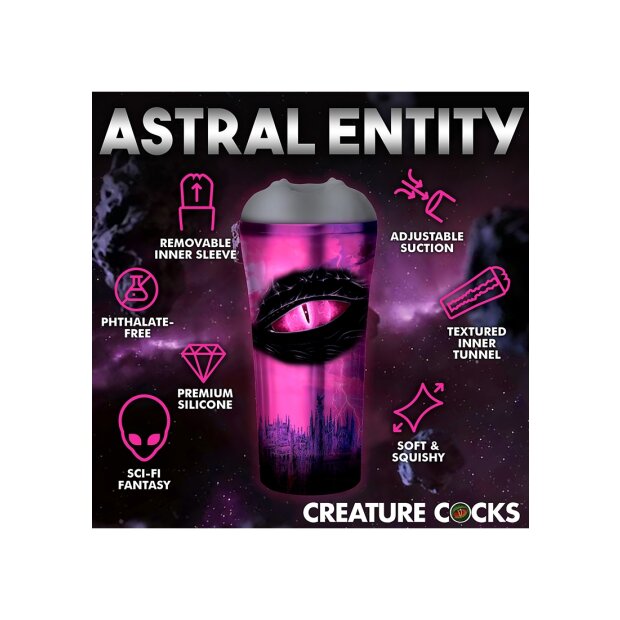 XR Brands Prédateur - Créature Masturbateur gris