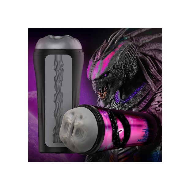 XR Brands Prédateur - Créature Masturbateur gris