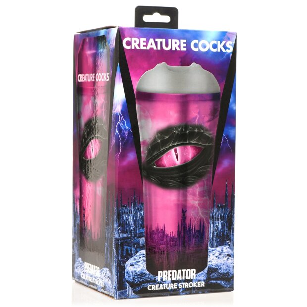 XR Brands Prédateur - Créature Masturbateur gris