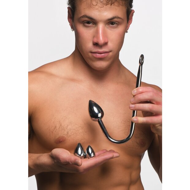 XR Brands Anal Trainer Hook with 3 plugs