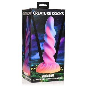 XR Brands Moon Rider Einhorn Dildo Fantasy Toy Mehrfarbig...