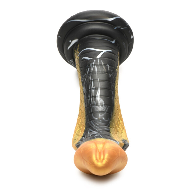 XR Brands Golden Mamba Dildo Gold 23,5 cm