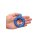 XR Brands Poseidons Octo penis ring made of silicone blue