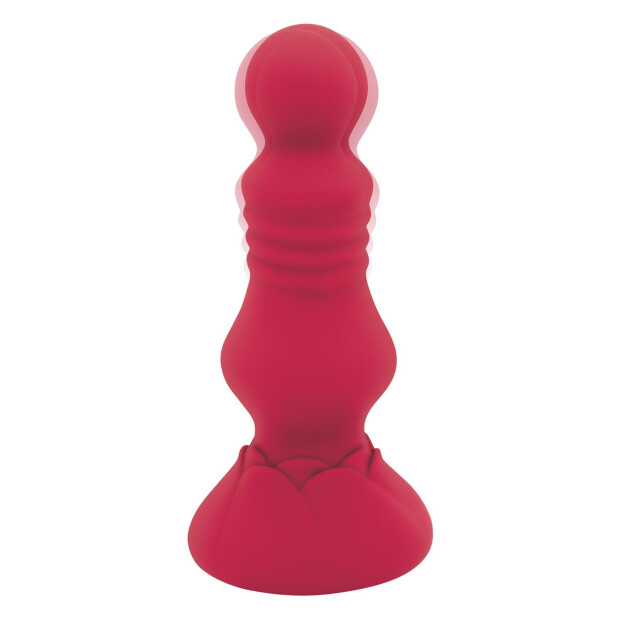 Sectret kisses rosebud anal plug red 4.1 cm