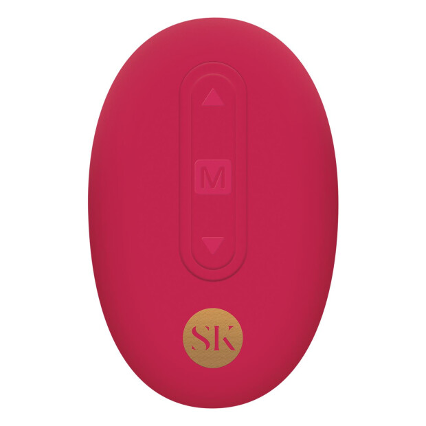 Sectret kisses rosebud anal plug red 4.1 cm