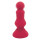 Sectret kisses rosebud anal plug red 4.1 cm