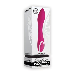 Evolved Monroe Vibrator Pink 21 cm