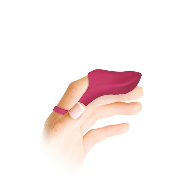 Evolved Frisky Finger Vibrator Pink 11,9 cm