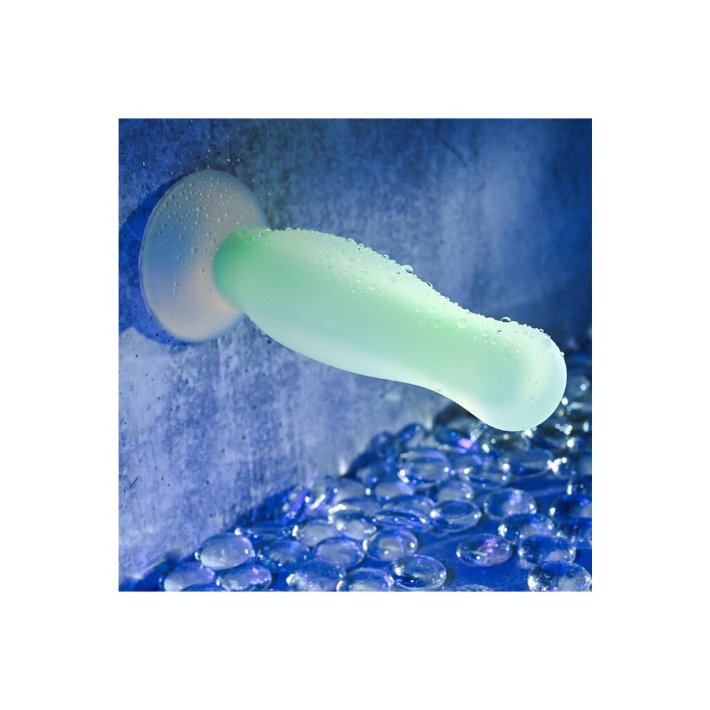 Evolved Luminous Plug Large Analplug Grn  4,1 cm, 18,50