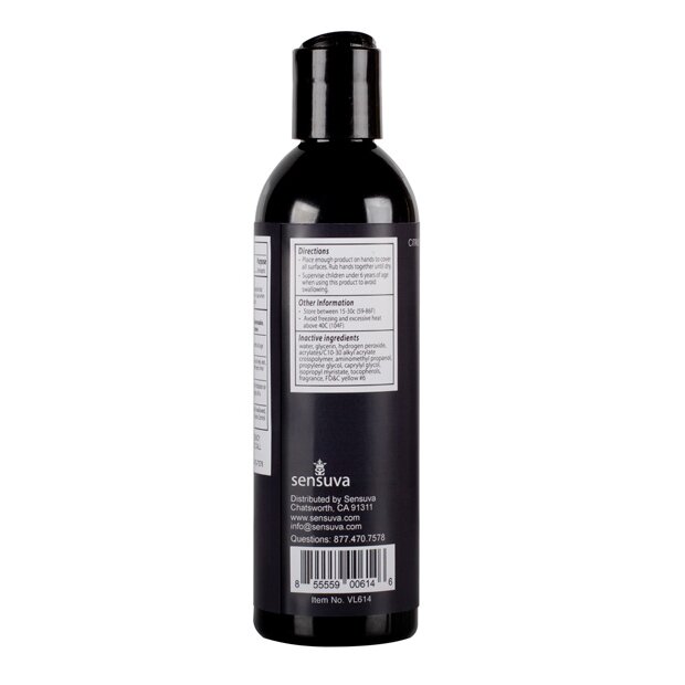 Sensuva désinfectant pour les mains Gel Agrumes Doux 240 ml