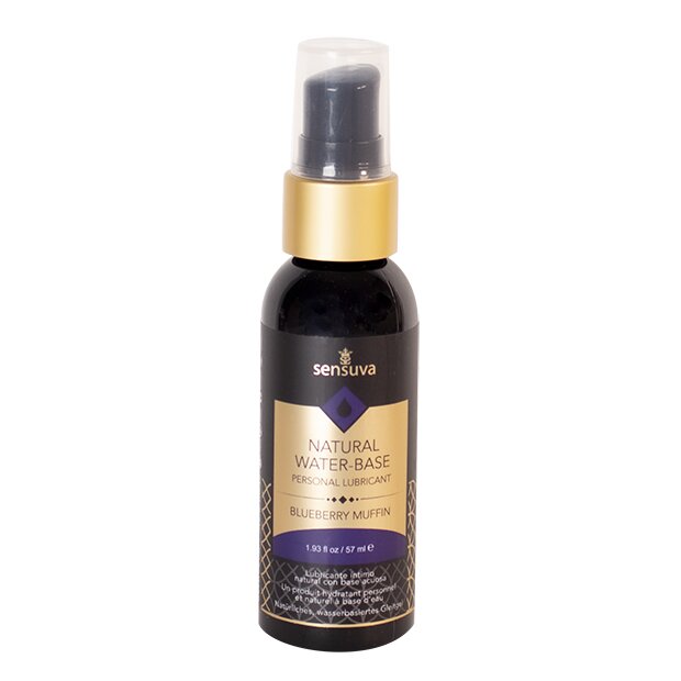 Sensuva - Natural Water-Based Personal Moisturizer Blueberry - 57 ml