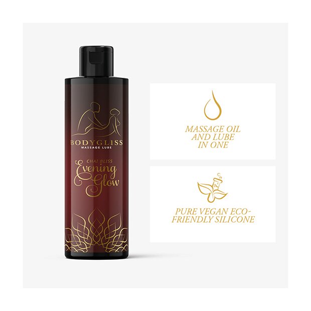 Bodygliss - Intim Massage Chai Bliss Evening Glow Öl 150 ml
