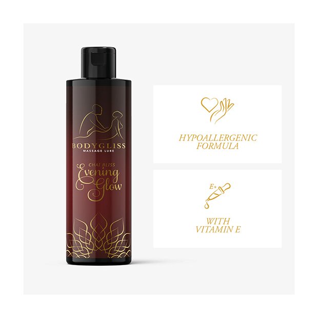 Bodygliss - Intim Massage Chai Bliss Evening Glow Öl 150 ml