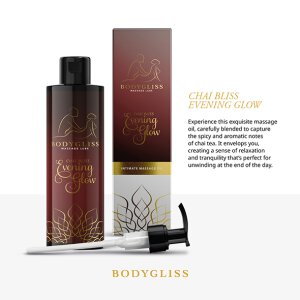 Bodygliss - Intim Massage Chai Bliss Evening Glow Öl...