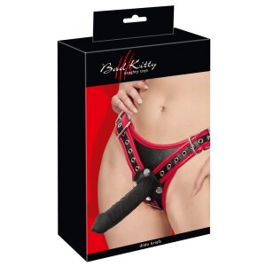 You2Toys Bad Kitty String Strap-On Schwarz 2XL