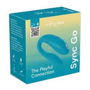 WE-VIBE Sync Go vibromasseur pour couple turquoise