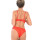 Lace string with straps Red S/M - XL/XXL