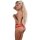 Lucy crotchless thong panty Red S/M