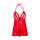 Peek-a-boo Ruffle Babydoll Red S/M - L/XL