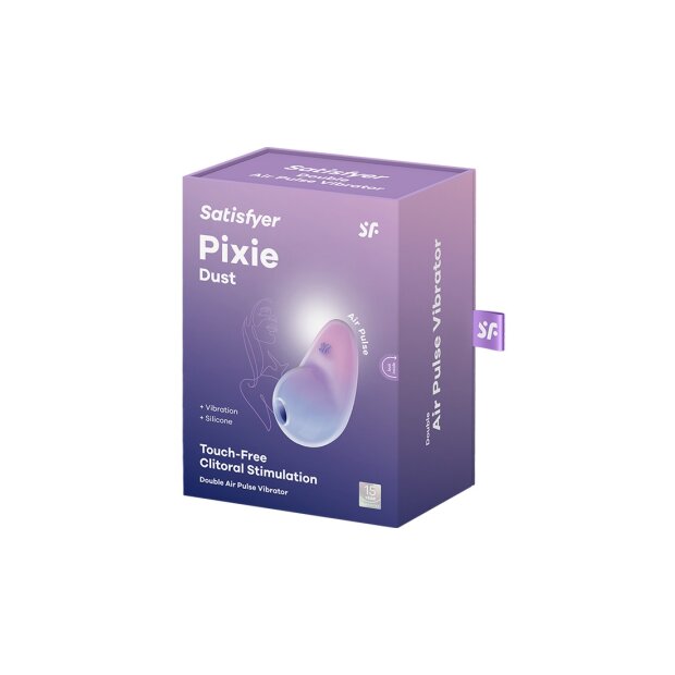 Satisfyer Pixie Dust Clitoral Stimulator Violet/Pink