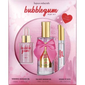 Bijoux Indiscret - Bubblegum Play Kit With Oil, Gel &...