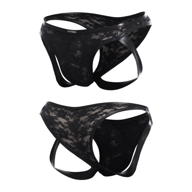 C4M Jockstrap Capri Black L