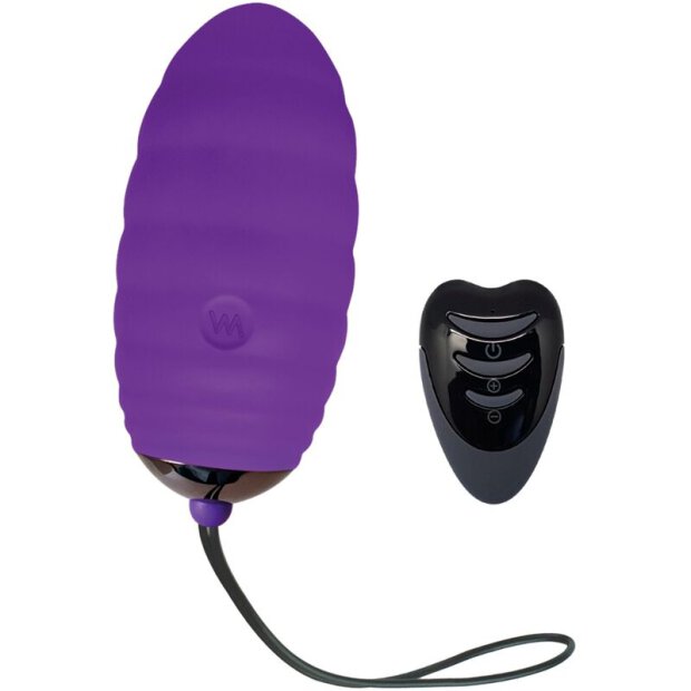 Adrien Lastic Ocean Breeze 2.0 Rechargeable Vibrating Egg Remote Control Violett