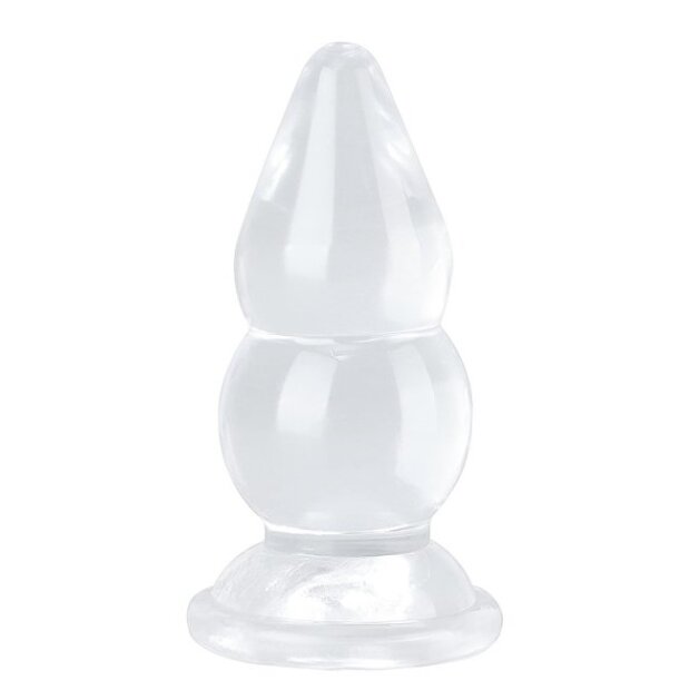ClearlyHorny Transparent Plug Jelwy S