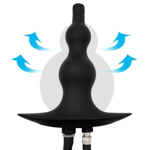 KINKgear Inflatable Plug Enema Beads