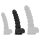ToppedMonster Bamboo Dildo Medium Spezialdildo Schwarz 18 cm