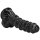 ToppedMonster Bamboo Dildo Medium Spezialdildo Schwarz 18 cm