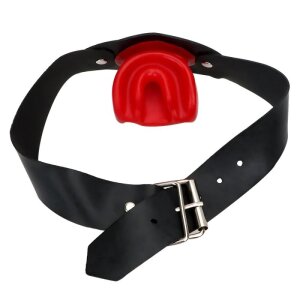 KINKgear Gag No More Black Red