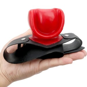 KINKgear Gag No More Black Red