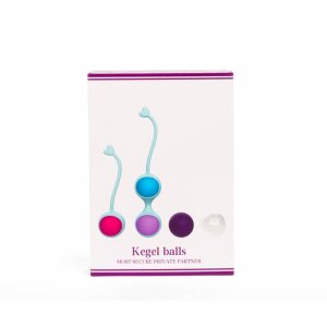 XR Brands Beautiful Kegel Balls Liebeskugeln Mehrfarbig ⌀...