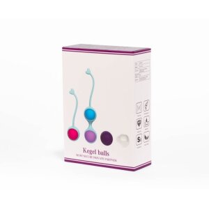 XR Brands Beautiful Kegel Balls Liebeskugeln Mehrfarbig ⌀...
