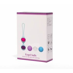 XR Brands Beautiful Kegel Balls Liebeskugeln Lila ⌀ 3 -...