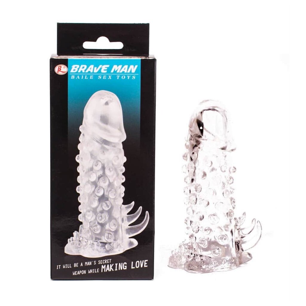 Debra Brave Man Penis Sleeve Penishülle Transparent, 3,95 €