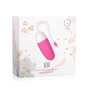 Elity Ell App gesteuertes Vibro Ei Pink ⌀ 3,8 cm