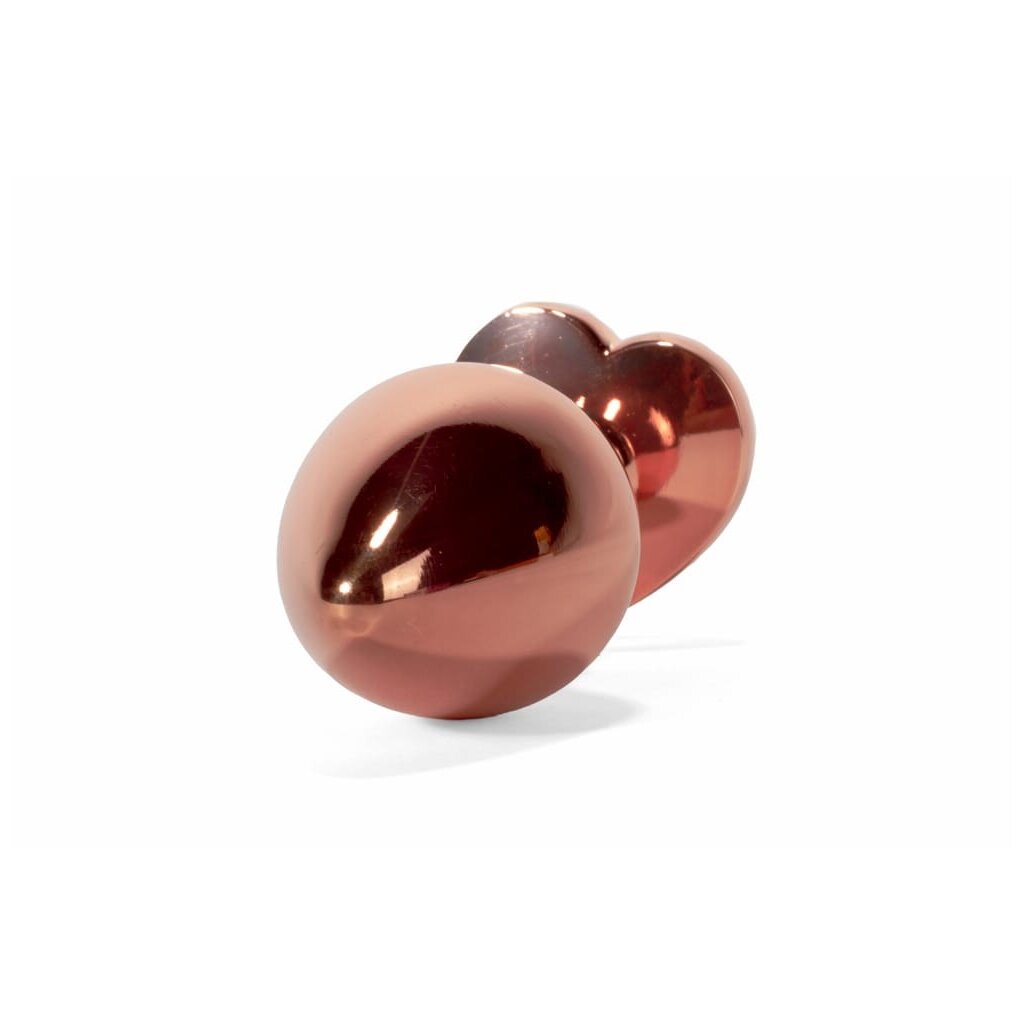 X-MEN Secret Shine Plug Anal Mtal Ros Or Coeur L, 10,95 X-MEN Secret Shine Plug Anal Mtal Ros Or Coeur L, 10,95