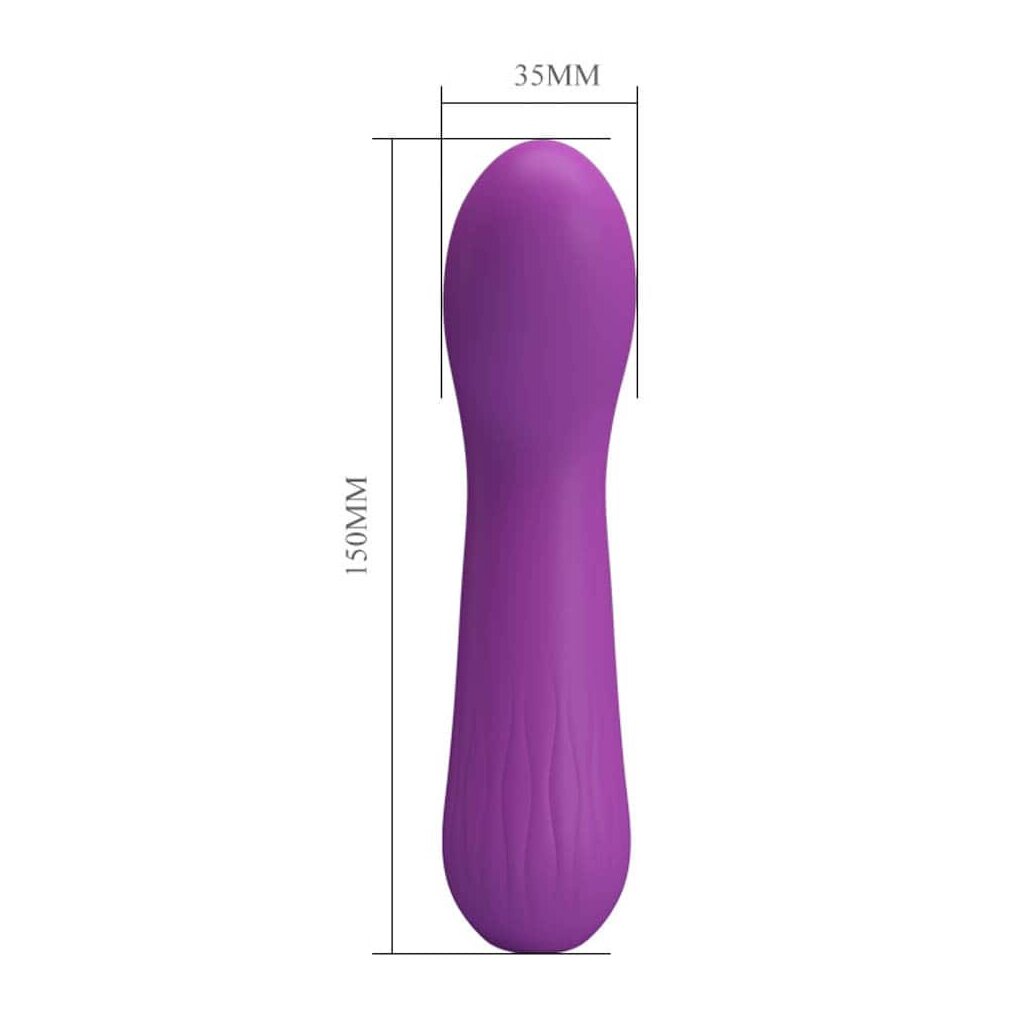 Pretty Love Faun G-Punkt Vibrator Lila 15 cm  3,5 cm, 52,95