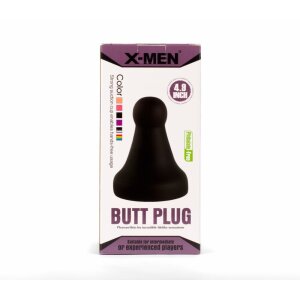 X-MEN Anal Plug Schwarz Analplug Schwarz ⌀ 6 cm